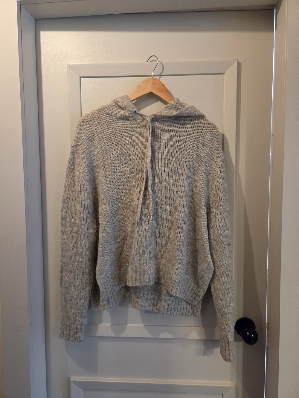 Alpaca/Wool Hoodie Oversized Small